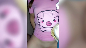 Barely legal stepdaughter is left in the care of her stepfather and the pervert fucks her -  Don't Leave Me Alone with my stepfather, 18 years young