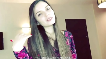 I Let My Virgin Step Brother Creampie Me On His 18th Birthday - Lisa Takami