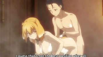 Needy young girl sitting nice for her friend - Porn hentai