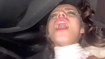 My friend lends me his BMW to fuck nicely with the Influence letter in the fur