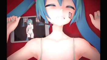 Vocaloid Hatsune Miku POV Hentai
