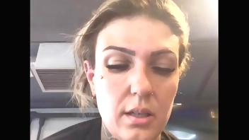 I went to the gym to train in my cow costume from Sexyshop! I was so horny, wanting some bodybuilder to grab my milk-filled tits!