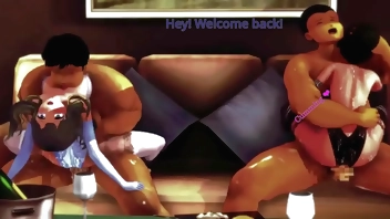 NTR story: Ojisan and Friend come to visit