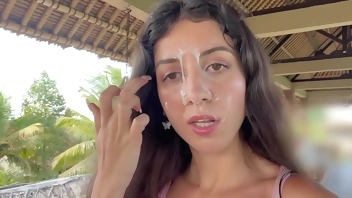 Asked the waiter to cum on my face in a public cafe - I only like to dine covered in cum - Cumwalk