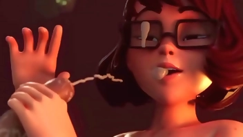 MILF Velma 3D Blowjob - Uncensored Hentai
