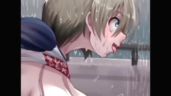 UZAKI HANA. IT IS SUBJECTED ON A RAINY NIGHT (SPANISH SUB) HENTAI MANGA