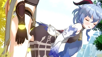 Ganyu getting fucked