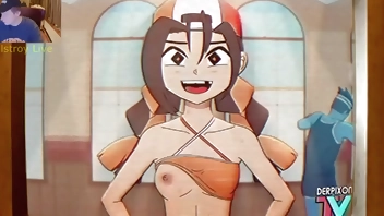 Teen Sucks Big Dick And Gets Fucked (Hentai Animation)