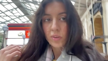 Fuck me right now and cum on my face in public - I want everyone to see me covered in cum! - Cumwalk