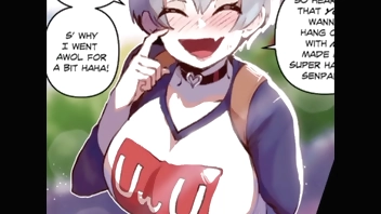 UZAKI CHAN. Uzaki tiene sus propios secretos que oculta al  sempai, secretos con el sensei de educación física..