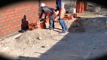 security camera at construction site Engineer Nataly