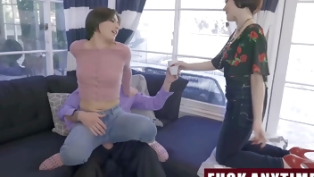 Daddy Gets to Freeuse His Hot Wife and Cute Stepdaughter - Fuckanytime