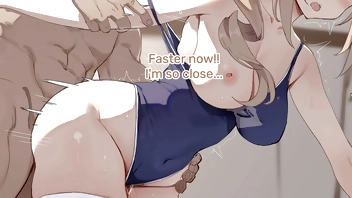 HENTAI JOI - Your hot maid brings you a pleasant surprise! (Hentai JOI, Femdom, Cucking, CEI, Gangbang, POV)