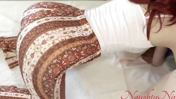 Taking Advantage of My Step-Mom Getting Stuck