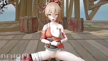 Genshin impact los enemigos atacan