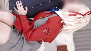 パイパン巨乳制服女子とのトロ甘生ハメ中出しセックス