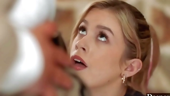 Deeper. Disobedient Good Girl Ashley Gets Cuffed & Spanked