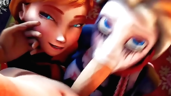 Elza y su hermana en anatomía