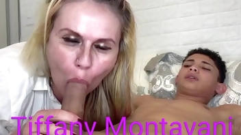 PART 1 YOUNG VIRGIN LOST HIS ASS WITH TIFFANY MONTAVANI THE BOY GOT NERVOUS BUT IN THE END HE TOOK OVER THE NAUGHTY BLONDE