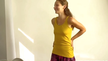 Natural inexperienced babe wants to be a model