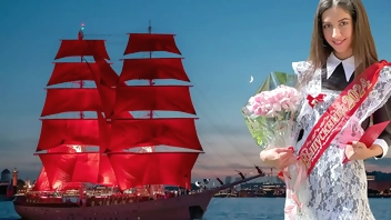 Anal sex with Classmate 18 y.o. Anal Creampie