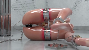 3D BDSM Bondage Fetish Comics Compilation by CyberCaptain