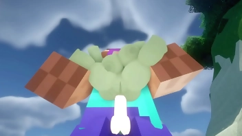 Steve fucks goblins between boobs and anal. Jenny mod