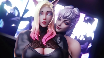 K/DA Girls Exposed