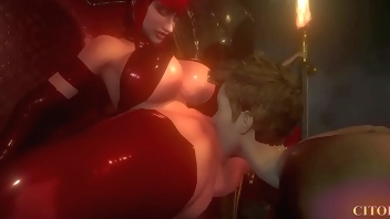 Citor3 3D VR game vore pussy huge tits mistress