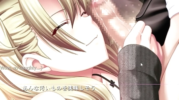 Ijira Rental - Yuu 2nd Route Part 1 - Maid Sister Blows and Massages me with her feet