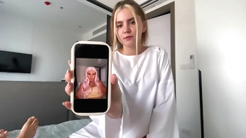 Best Friend's Hot Girl Ask Me To Help Her Make First Sex Video - Cheating With Cum Swallowing