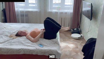 My step dad's girlfriend is either a complete idiot or she wanted me to fuck her!!