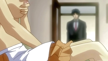 Caught My Step Mom Masturbating with Porn - Hentai Uncensored [Subtitled]