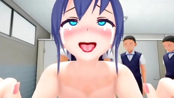 Kino-chan becomes everyone's free pussy