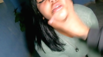 MY EX-WIFE'S FRIEND LEFT NOWHERE TO STAY I LET ME SLEEP HERE AT THE HOUSE I JUST DIDN'T KNOW SHE WAS GOING TO SLEEP IN PANTIES