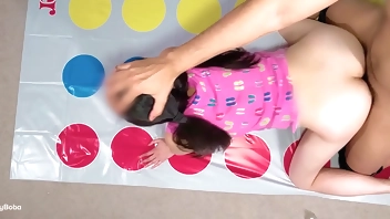 Your strict neighbor's girl finally turned 18 that night…. Let’s play twister without your bf