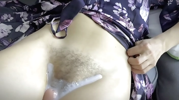 best cumshot compilation orgasm close up hairy pussy asian milf