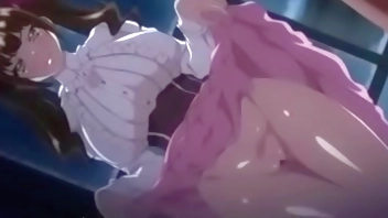 Busty milf and cute teen gets crempied hard