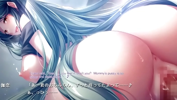 Bunny's Mama Daikou Service Route2 Scene6 with subtitle
