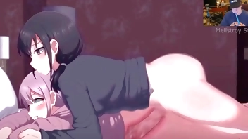 Pink Haired Teen Gets Big Cock [Hentai Uncensored]