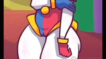 Pomni purple surprise