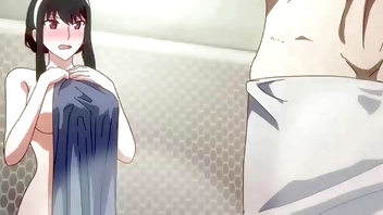 The Bathroom Encounter: Ex Lovers Passionate HOT SEX - UNCENSORED HENTAI