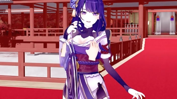 Genshin Impact - Sex with Raiden Shogun (Real Raiden Voice!) [3D Hentai, 4K 60FPS, Uncensored]