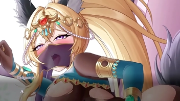 The Arrogant Kaiju Princess & The Detective Servant // All Gallery Sex Events Part 2 (Hentai Game)