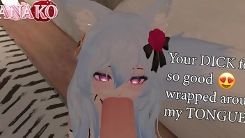 I COSPLAY as Ganyu and BEG you to CUM all over my PRETTY FACE and TONGUE!!!! CATGIRL COWKINI!!!!