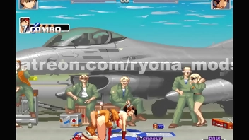 Ryona Bao Fucks Mai Shiranui in Guile Stage