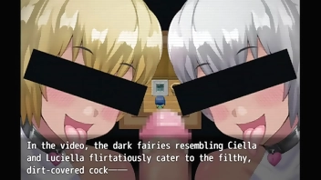 Príncipe assiste vídeos de suas amigas fodendo com um desconhecido - NTR Sisters - Ciella & Luciella - Parte 9