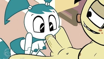 Teenage Robot Hentai Video Jenny x Sheldon