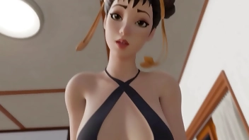 Chun-Li want to ride your cock  until CUM  POV