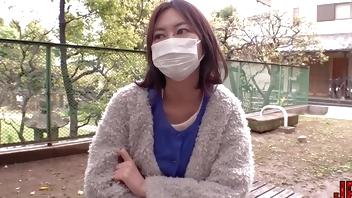 Married woman exposing herself in the park